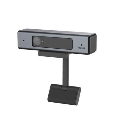 maxhub-bm21-altavoz-de-escritorio-voip-bluetooth-inalmbrico-cableado-conector-de-35-mm-usb-c-gris-oscuro