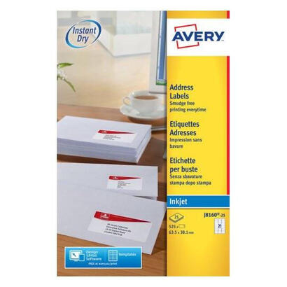 avery-j8160-25-etiqueta-de-impresora-blanco