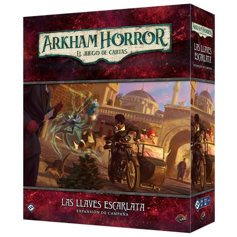 juego-de-mesa-arkham-horror-lcg-las-llaves-escarlata-expansion-campaa-pegi-14