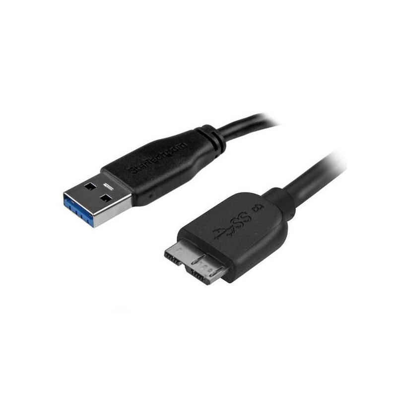 startech-cable-usb-31-delgado-de-2m-usb-a-a-micro-usb-b-macho-a-macho-negro