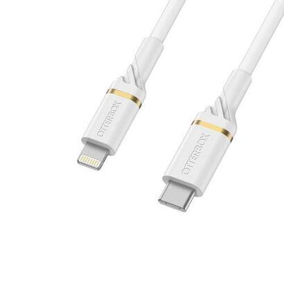 otterbox-cable-usb-c-lightning-2m-usb-pd-white