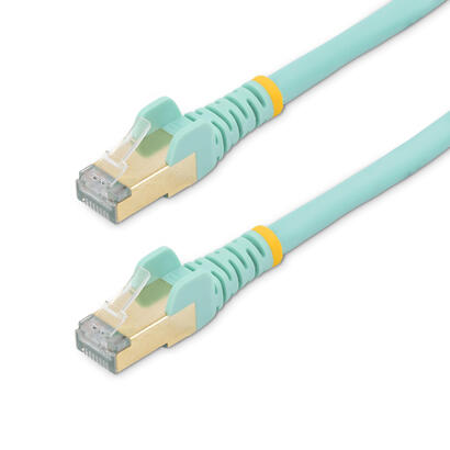 cable-2m-red-ethernet-rj45-stp-cabl-cat6a-snagless-aguamarina