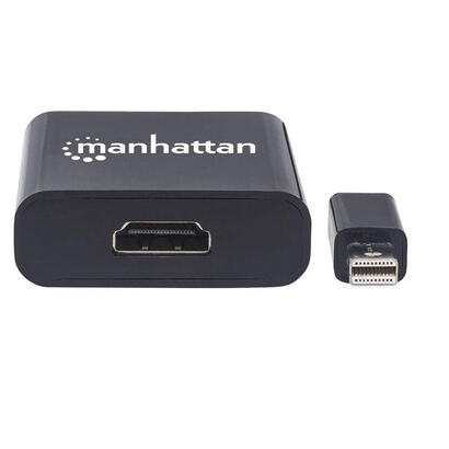 manhattan-152570-adaptador-de-cable-mini-displayport-hdmi-negro