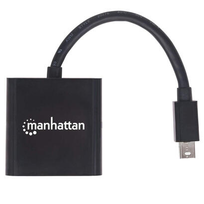 manhattan-152570-adaptador-de-cable-mini-displayport-hdmi-negro