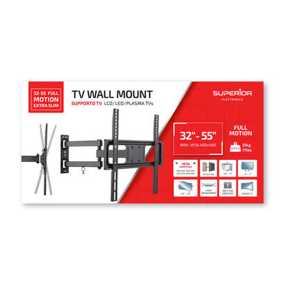 superior-soporte-pared-tv-32-55-full-motion-extra-slim-35kg