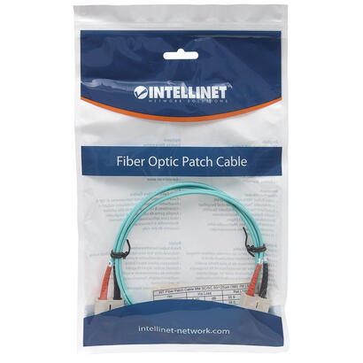 intellinet-751025-cable-de-fibra-optica-1-m-om3-sc-aqua