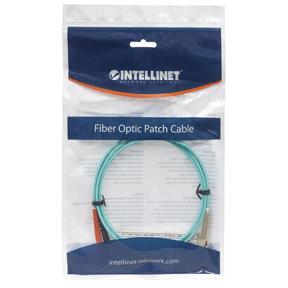 intellinet-751124-cable-de-fibra-optica-3-m-om3-st-lc-aqua