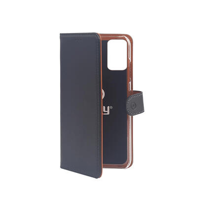 celly-wally-funda-para-iphone-13-155-cm-61-funda-cartera-negro