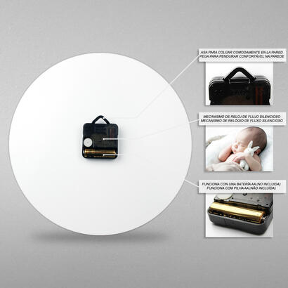 reloj-de-pared-leotec-brillo-spiderman-001-negro