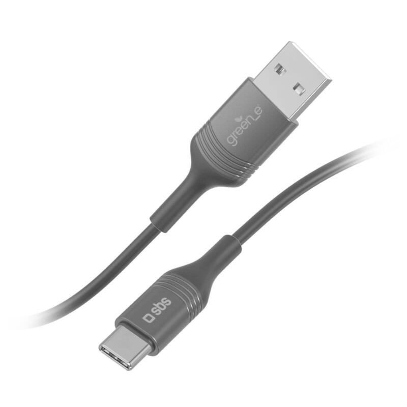 sbs-grecableusbtck-cable-usb-12-m-usb-a-usb-c-negro