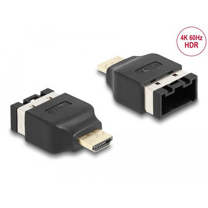 delock-adaptador-hdmi-de-automovil-hdmi-e-hembra-a-hdmi-a-macho-4k-60-hz