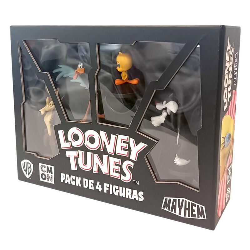 juego-de-mesa-looney-tunes-mayhem-pack-de-4-figuras-pegi-10