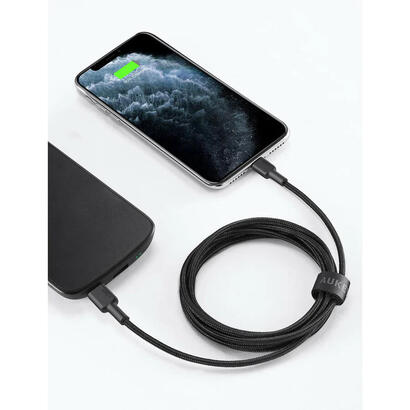 aukey-cb-cl03-usb-cable-quick-charge-usb-c-lightning-2m-black