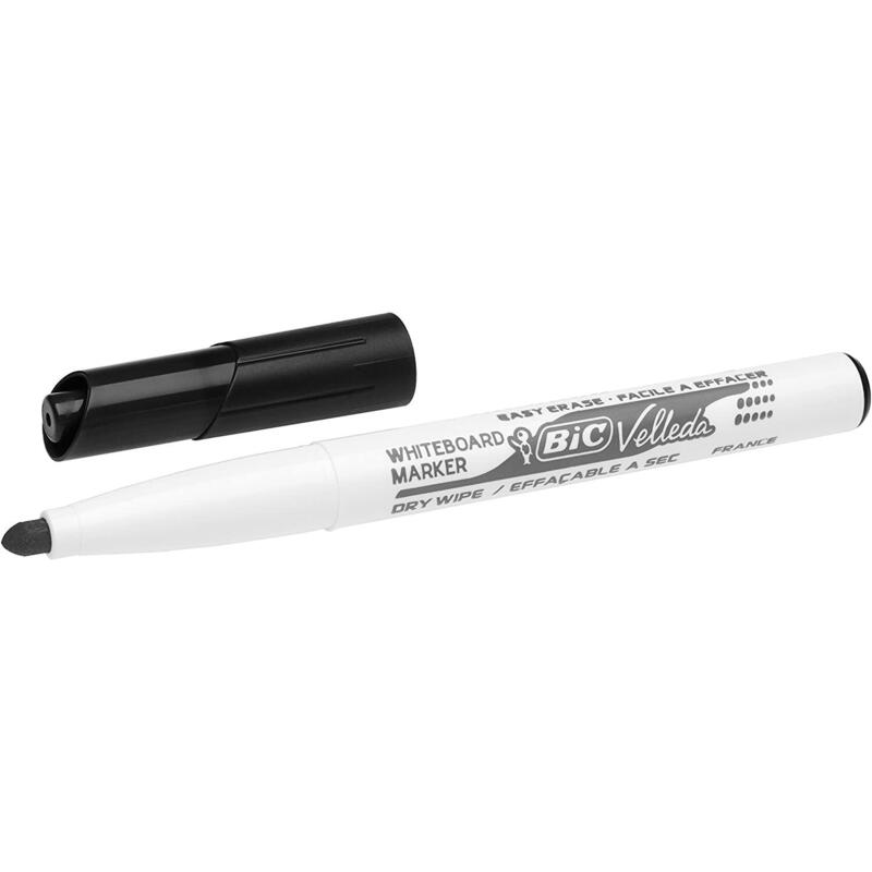 pack-de-12-unidades-bic-velleda-1741-marcador-para-pizarra-punta-de-45-mm-trazo-14mm-tinta-con-base-de-acetona-borrado-optimo-la