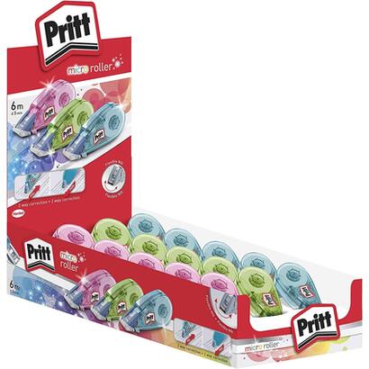 pack-de-15-unidades-pritt-micro-roller-expositor-de-15-cintas-correctora-5mm-x-6m-aplicacion-limpia-preciso-reciclable