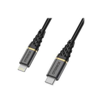otterbox-premium-cable-usb-c-lightning-2m-usb-pd-black