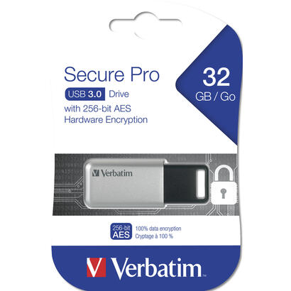 pendrive-verbatim-secure-data-pro-32gb-super-speed-usb-30-plata