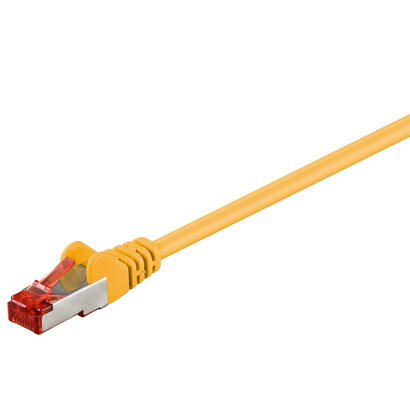goobay-13573-cable-de-red-amarillo-1-m-cat6-sftp-s-stp
