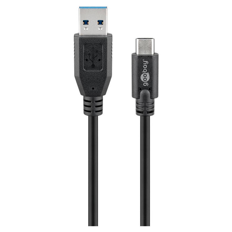 kabel-usb-30-c-a-ss-10m-goobay-usb-typ-c-auf-typ-a-negro kabel-usb-30-c-a-ss-10m-goobay-usb-typ-c-auf-typ-a-negro