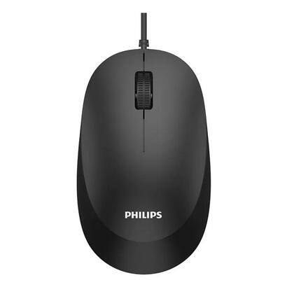philips-2000-series-spk7207bl00-raton-ambidextro-usb-tipo-a-optico-1200-dpi