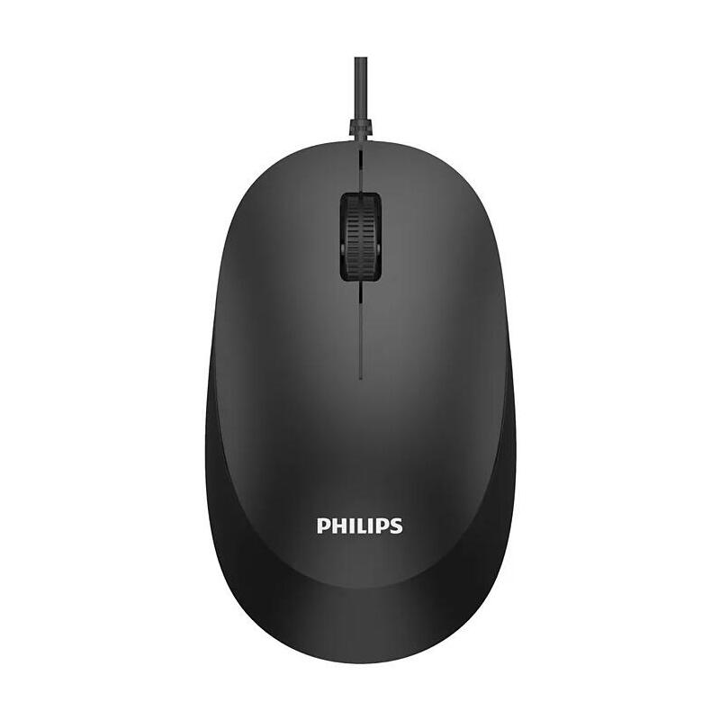 philips-2000-series-spk7207bl00-raton-ambidextro-usb-tipo-a-optico-1200-dpi
