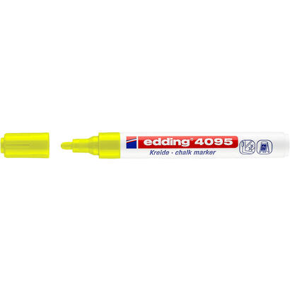 pack-de-10-unidades-edding-4095-rotulador-de-tiza-liquida-punta-redonda-trazo-entre-2-y-3mm-olor-neutro-color-amarillo-neon