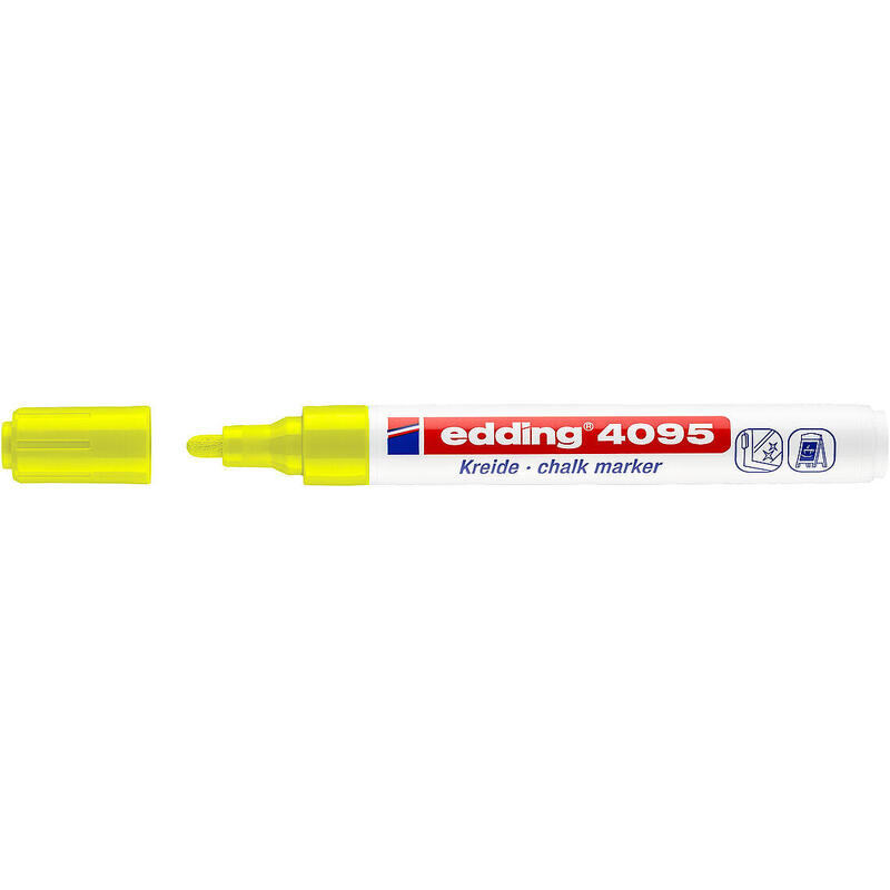 pack-de-10-unidades-edding-4095-rotulador-de-tiza-liquida-punta-redonda-trazo-entre-2-y-3mm-olor-neutro-color-amarillo-neon