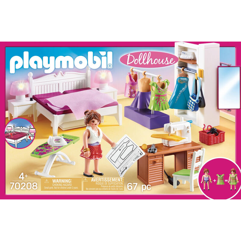 playmobil-dollhouse-dormitorio