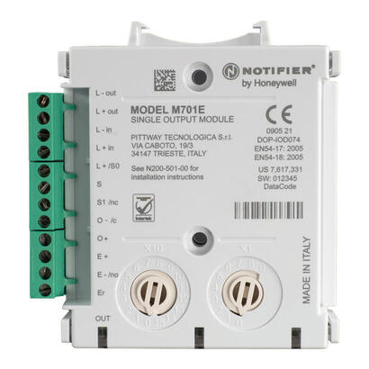 notifier-m710e-cz-modulo-monitor-con-1-circuito-de-entrada-supervisada-para-detectores-convencionales