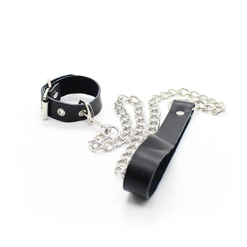 ohmama-fetish-collar-para-pene-y-correa-piel-con-cadena-metalica