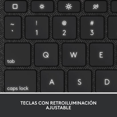funda-con-teclado-espanol-ipad-logitech-combo-touch-gris-smart-connector-qwerty
