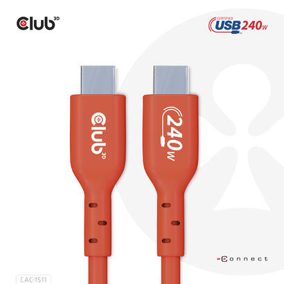 club3d-cable-usb-2-typ-c-pd-240w-480placa-base-4m-mm-retail