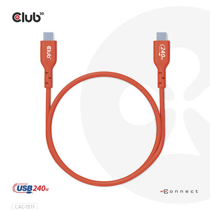 club3d-cable-usb-2-typ-c-pd-240w-480placa-base-4m-mm-retail