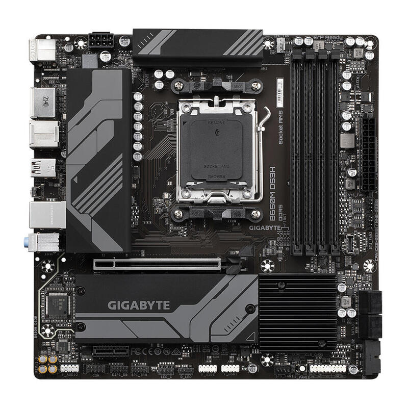 placa-base-gigabyte-b650m-ds3h-am5-matx-4xddr5