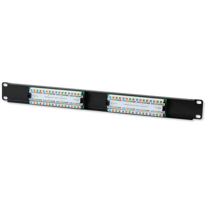 techly-022854-patch-panel-utp-cat5e-1u-16-portowy-czarny