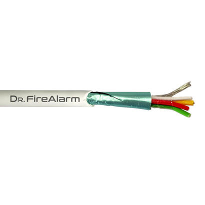 drfirealarm-alarm04-lszh-rollo-100m-de-cable-manguera-blanco-flexible-4-hilos-apantallado-lszh-4x022-cpr