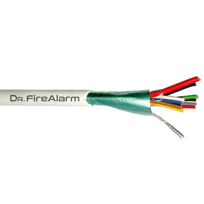 drfirealarm-alarm082-lszh-rollo-100m-de-cable-manguera-blanco-flexible-82-hilos-apantallado-lszh-8x0222x07-cpr