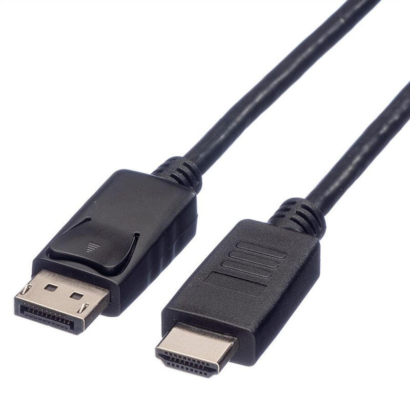 roline-11045781-adaptador-de-cable-de-video-2-m-displayport-negro