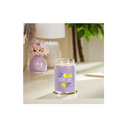 yankee-candle-1629970e-vela-cilindro-lavanda-limon-tangerina-purpura-1-piezas