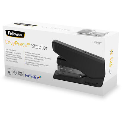 grapadora-fellowes-lx840-microban-25-hojas-negra