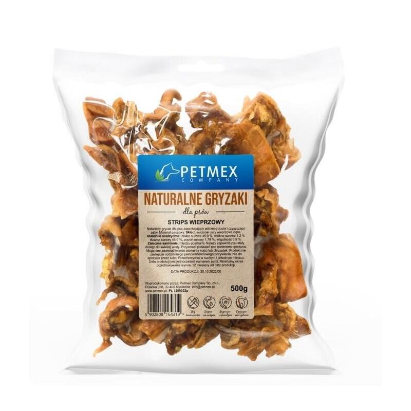 petmex-pork-strips-dog-chew-500g