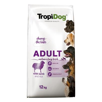 tropidog-premium-adult-medium-large-lamb-with-rice-dry-dog-food-12-kg
