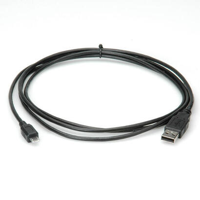 roline-11028755-cable-usb-usb-20-3-m-usb-a-micro-usb-b-negro