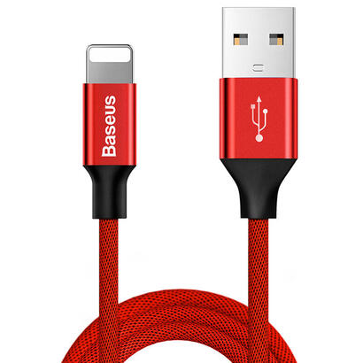 cable-baseus-yiven-lightning-180-cm-2a-rojo