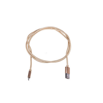 extralink-iphone-2a-charger-cable-lightning-to-usb-1-meter-rice-cotton-mesh-gold