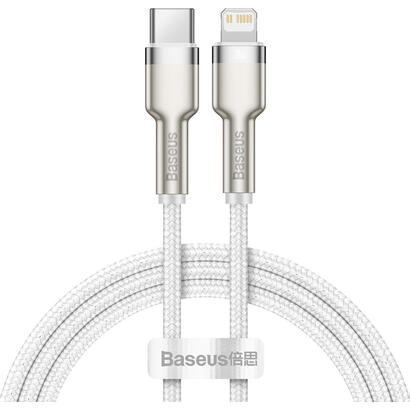 baseus-cable-usb-c-lightning-cafule-pd-1m-white