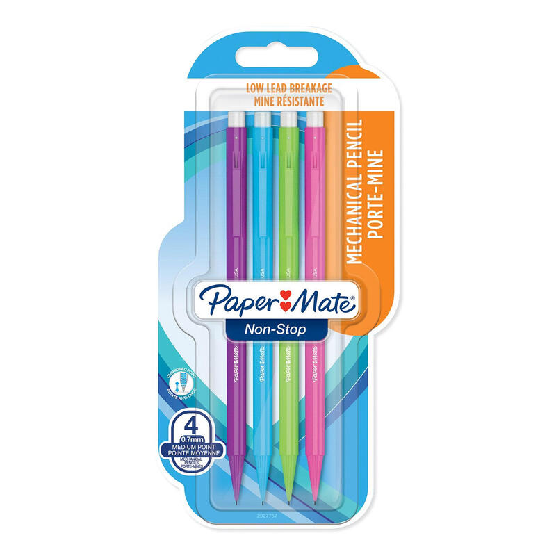 papermate-sharpwriter-lapiz-mecanico-07-mm-hb-4-piezas