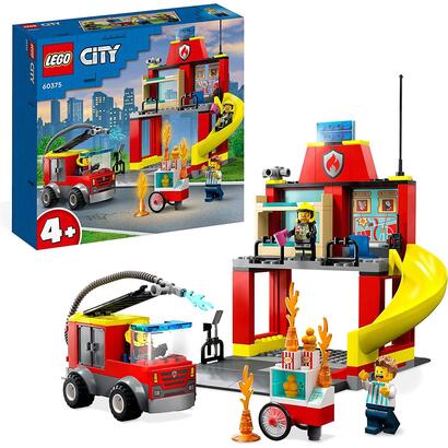 lego-60375-city-estacion-de-bomberos-y-camion-de-bomberos