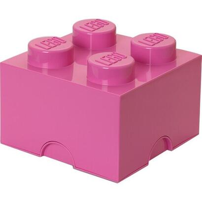 room-copenhagen-lego-storage-brick-4-rosa-caja-de-almacenamiento-rosado