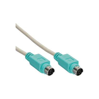 inline-ps2-cable-macho-a-macho-gris-verde-2m